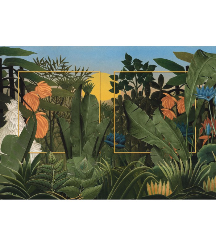 Panoramique ROUSSEAU REMIX - Collection FLAIR - KOMAR - 350X250