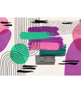 Panoramique LA BOUM - Collection FLAIR - KOMAR - 350X250