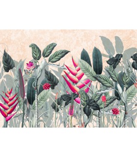 Panoramique SOFT JUNGLE - Collection FLAIR - KOMAR - 350X250