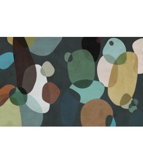 Panoramique FORM SYMBIOTIC - Collection FLAIR - KOMAR - 400X250