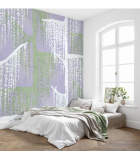 Panoramique CRAZY WILLOW - Collection FLAIR - KOMAR - 350X250