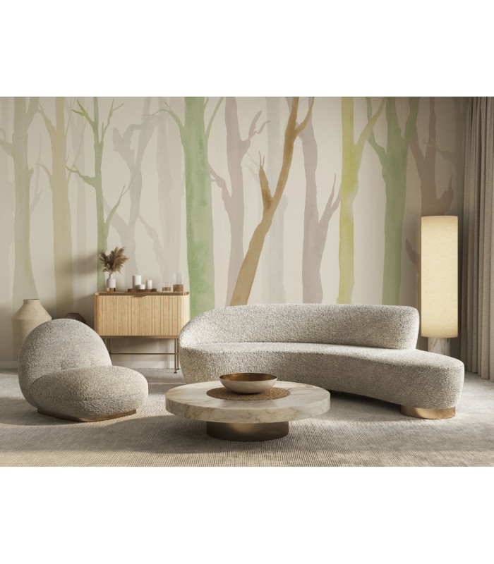 Panoramique SHADOW WOODS - Collection FLAIR - KOMAR - 350X250