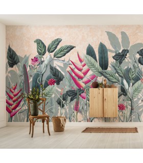 Panoramique SOFT JUNGLE - Collection FLAIR - KOMAR - 350X250