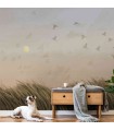 Panoramique sur-mesure BIRDS SWEETNESS - WALL DREAMER BOOK 1 - REF WAD0078_1