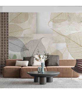 Panoramique sur-mesure SKELL LEAVES - WALL DREAMER BOOK 1 - REF WAD0168