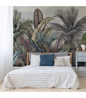 Panoramique sur-mesure TROPICAL COLORED - WALL DREAMER BOOK 1 - REF WAD0067