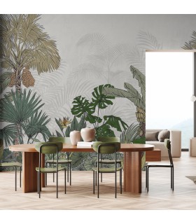 Panoramique sur-mesure TROPICAL LAND - WALL DREAMER BOOK 1 - REF WAD0134