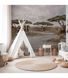 Panoramique sur-mesure WILD LIFE - WALL DREAMER BOOK 1 - REF WAD0166