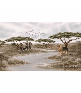 Panoramique sur-mesure WILD LIFE - WALL DREAMER BOOK 1 - REF WAD0166