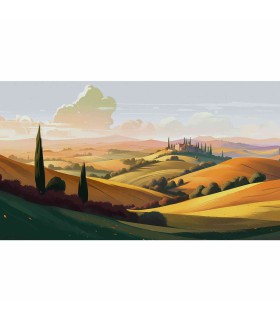 Panoramique sur-mesure TUSCANY HILLS - WALL DREAMER BOOK 1 - REF WAD0090