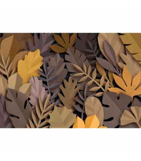 Panoramique sur-mesure PAPER LEAVES - WALL DREAMER BOOK 1 - REF WAD0130