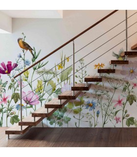 Panoramique sur-mesure FLOWERS BIRDS - WALL DREAMER BOOK 1 - REF WAD0022