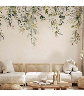 Panoramique sur-mesure FLEURS SUSPENDUES - WALL DREAMER BOOK 1 - REF WAD0021