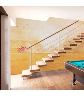 Panoramique sur-mesure TETE DE COURSE - WALL DREAMER BOOK 1 - REF WAD0167