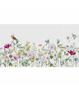 Panoramique sur-mesure FLOWERS BIRDS - WALL DREAMER BOOK 1 - REF WAD0022