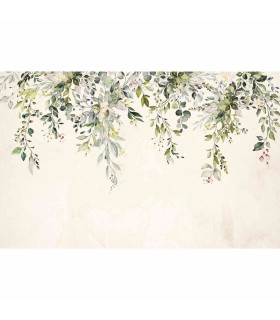Panoramique sur-mesure FLEURS SUSPENDUES - WALL DREAMER BOOK 1 - REF WAD0021