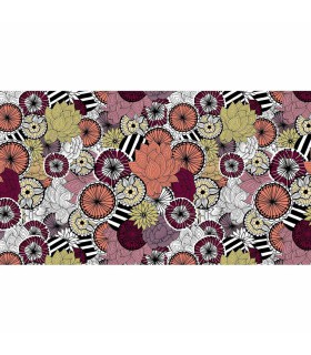 Panoramique sur-mesure ECLOSION DE COULEUR - WALL DREAMER BOOK 1 - REF WAD0183_1