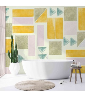 Panoramique sur-mesure CONCRETE GEO - WALL DREAMER BOOK 1 - REF WAD0137_1