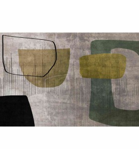 Panoramique sur-mesure LAYERED SHAPES - WALL DREAMER BOOK 1 - REF WAD0104