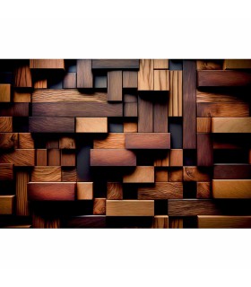 Panoramique sur-mesure WOOD WALL - WALL DREAMER BOOK 1 - REF WAD0089