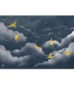 Panoramique sur-mesure LES CONSTELLATIONS ET LES HIRONDELLES - WALL DREAMER BOOK 1 - REF WAD0180