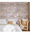 Panoramique sur-mesure LES MAISONNETTES - WALL DREAMER BOOK 1 - REF WAD0157