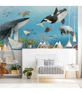 Panoramique sur-mesure HAPPY TOGETHER - WALL DREAMER BOOK 1 - REF WAD0083