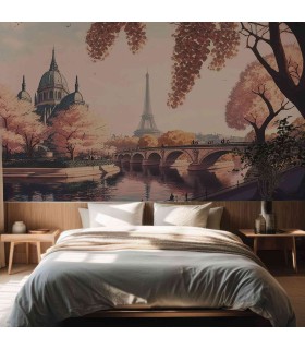 Panoramique sur-mesure LES DEUX DAMES - WALL DREAMER BOOK 1 - REF WAD0096