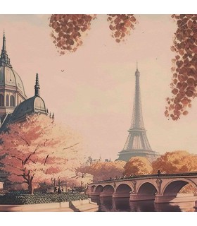 Panoramique sur-mesure LES DEUX DAMES - WALL DREAMER BOOK 1 - REF WAD0096