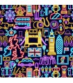 Panoramique sur-mesure NEON LONDON - WALL DREAMER BOOK 1 - REF WAD0047