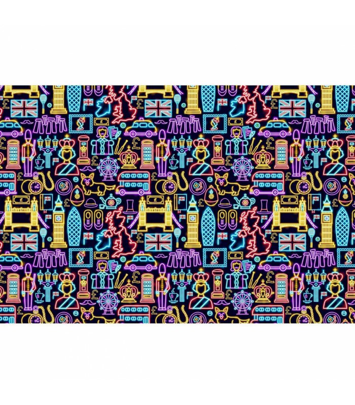 Panoramique sur-mesure NEON LONDON - WALL DREAMER BOOK 1 - REF WAD0047