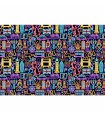 Panoramique sur-mesure NEON LONDON - WALL DREAMER BOOK 1 - REF WAD0047