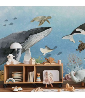 Panoramique sur-mesure HAPPY TOGETHER - WALL DREAMER BOOK 1 - REF WAD0083