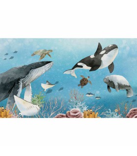 Panoramique sur-mesure HAPPY TOGETHER - WALL DREAMER BOOK 1 - REF WAD0083