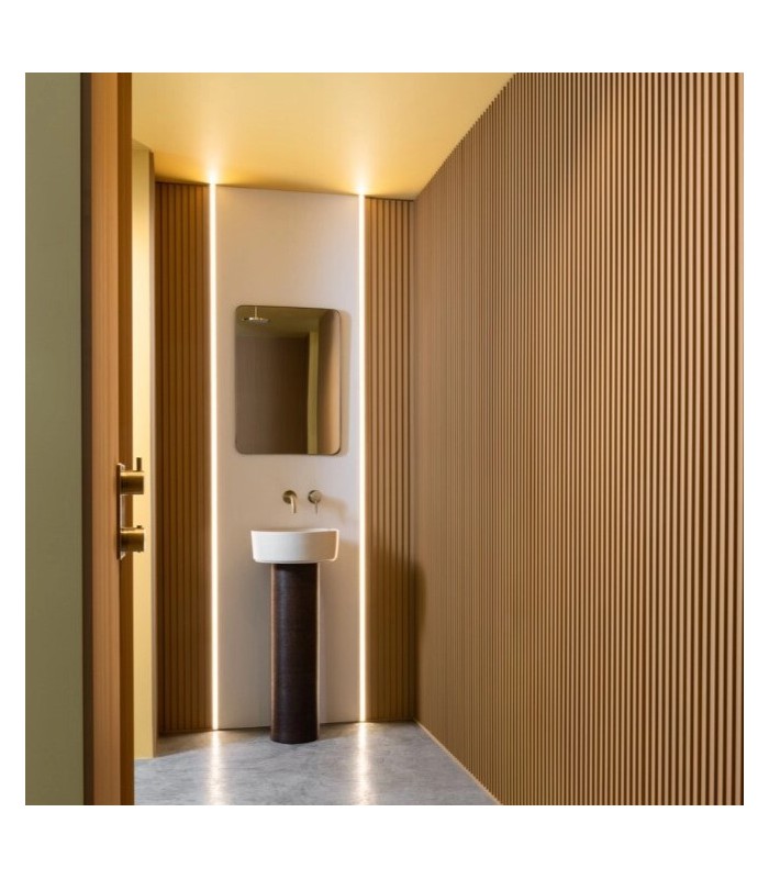 ORAC Revêtement Mural 3D WX204 Ripple Sculptural Moderne