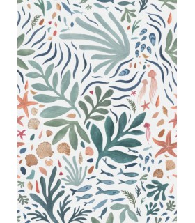 Panoramique SEYCHELLES BLEU 200x280 - Collection COLOR BOX 3 - CASELIO - Réf. CB3105946103