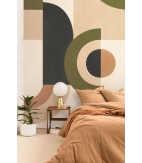 Panoramique ROUND VERT 200x250 - Collection GRAPHIC - CASELIO - Réf. GPC105561705