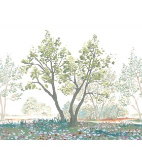 Panoramique LIFE MOMENT S VERT LICHEN 300x250 - Collection WONDERWALLS 2 - CASADECO - Réf. WDWD200077007