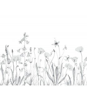 Panoramique PROMENADE BUCOLIQUE S GRIS BRUME 300x250 - Collection WONDERWALLS 2 - CASADECO - Réf. WDWD200169107