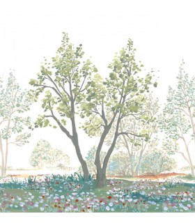 Panoramique LIFE MOMENT L VERT LICHEN 300x310 - Collection WONDERWALLS 2 - CASADECO - Réf. WDWD200077009