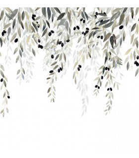 Panoramique MEMORY TREE L VERT OLIVE 300x310 - Collection WONDERWALLS 2 - CASADECO - Réf. WDWD200147809