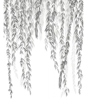 Panoramique MURMURES D'AUTOMNE S NOIR FUSAIN 200x250 - Collection WONDERWALLS 2 - CASADECO - Réf. WDWD200159405