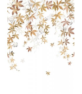 Panoramique VIGNE EN FLEUR M TABAC 200x280 - Collection WONDERWALLS 2 - CASADECO - Réf. WDWD200062303