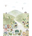 Panoramique WELCOME TO THE VILLAGE MULTICO S 200x250 - Collection ONCE UPON A TIME 2 - CASADECO - Réf. OUTD200713605