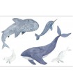 Panoramique SEA LIFE SPRAY UP BLEU - Collection ONCE UPON A TIME 2 - CASADECO - Réf. OUTD200896505