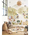 Panoramique WELCOME TO THE VILLAGE MULTICO L 200x310 - Collection ONCE UPON A TIME 2 - CASADECO - Réf. OUTD200713604