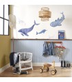 Panoramique SEA LIFE SPRAY UP BLEU - Collection ONCE UPON A TIME 2 - CASADECO - Réf. OUTD200896505