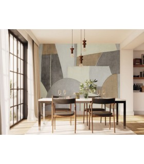 Panoramique MOLLY_S BLEU CELESTE / TABAC 371 x 250 - Collection CARNABY STREET  - CASADECO - Réf. CARN200592731