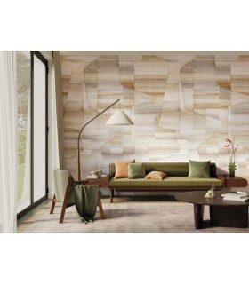 Panoramique JOHN_M OCRE / CACAO 212 x 280 - Collection CARNABY STREET  - CASADECO - Réf. CARN200571826