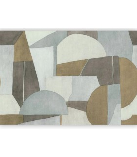 Panoramique MOLLY_L BLEU CELESTE / TABAC 424 x 310 - Collection CARNABY STREET  - CASADECO - Réf. CARN200592733